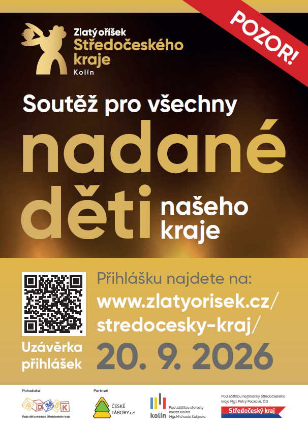 Soutěž pro nadané děti našeho kraje 2026